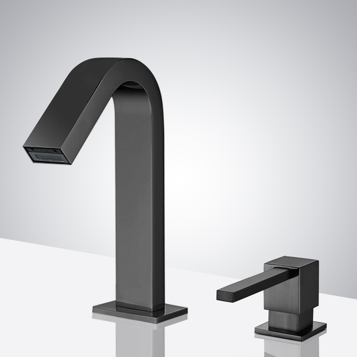 Fontana Commercial Dark Oil Rubbed Bronze Touch Less Automatic Sensor Faucet